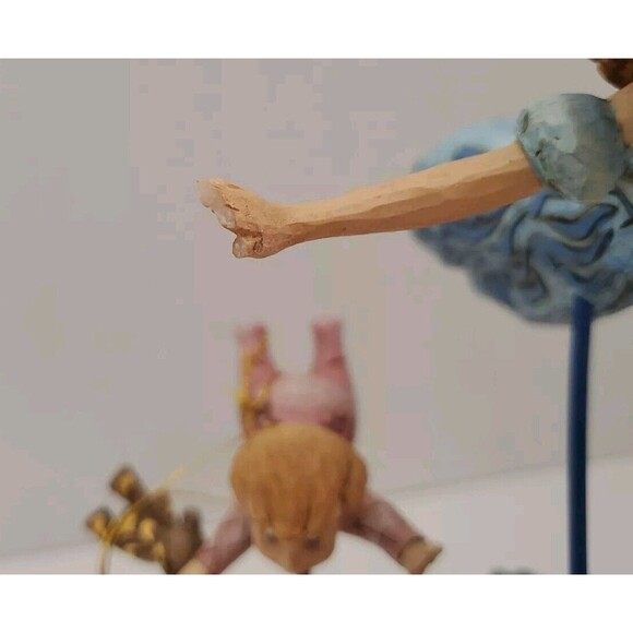 Disney Showcase Jim Shore Peter Pan Straight On Til Morning DAMAGE READ - Picture 6 of 14